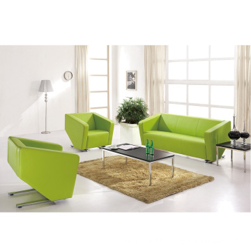 Orizeal Commercial Lime Green Office Leather Sofa Set (OZ-OSF016)